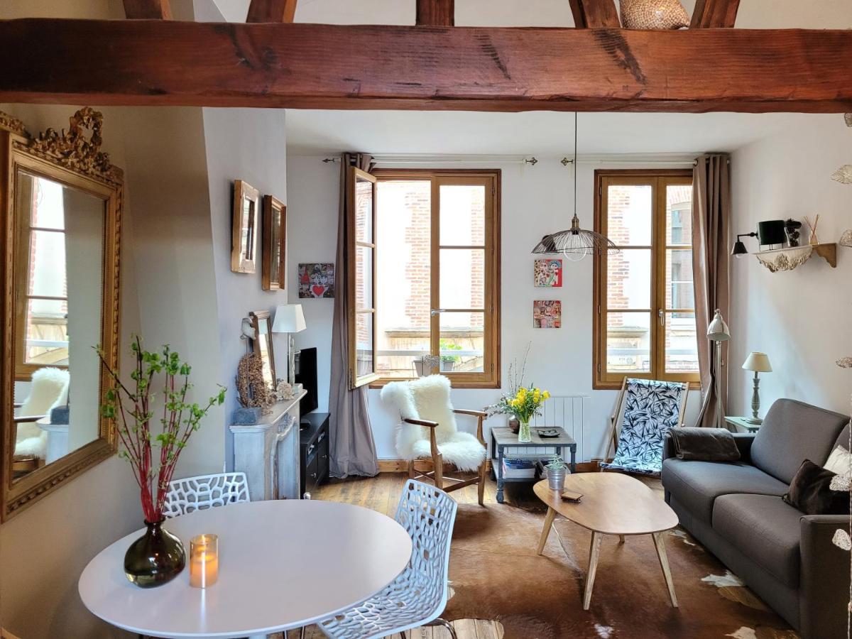 Le Valentin - Parking Prive - Coeur Historique Apartment Honfleur Luaran gambar