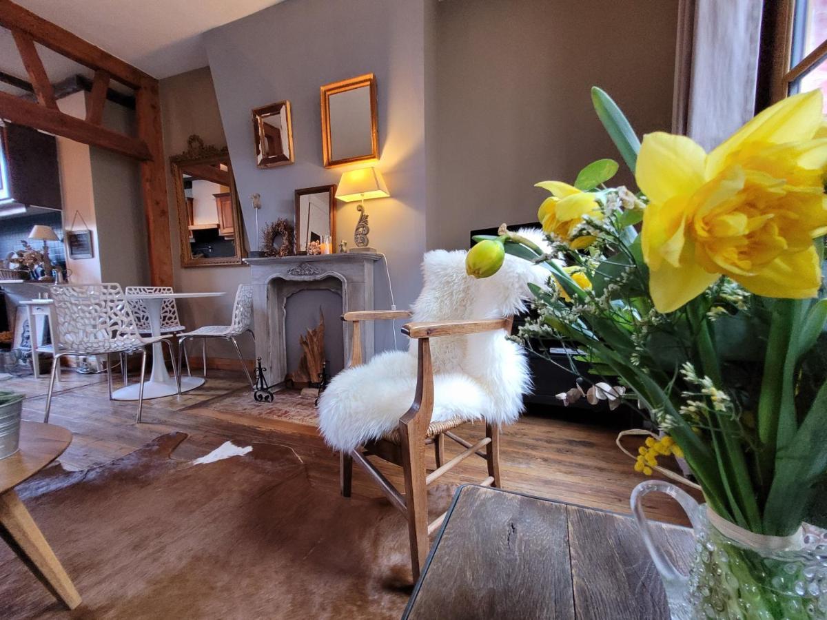 Le Valentin - Parking Prive - Coeur Historique Apartment Honfleur Luaran gambar