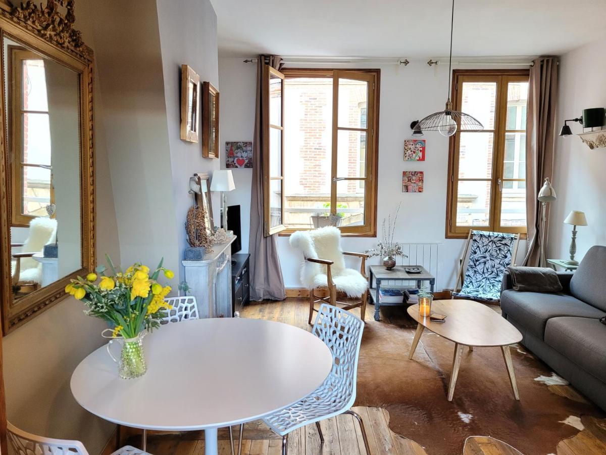Le Valentin - Parking Prive - Coeur Historique Apartment Honfleur Luaran gambar