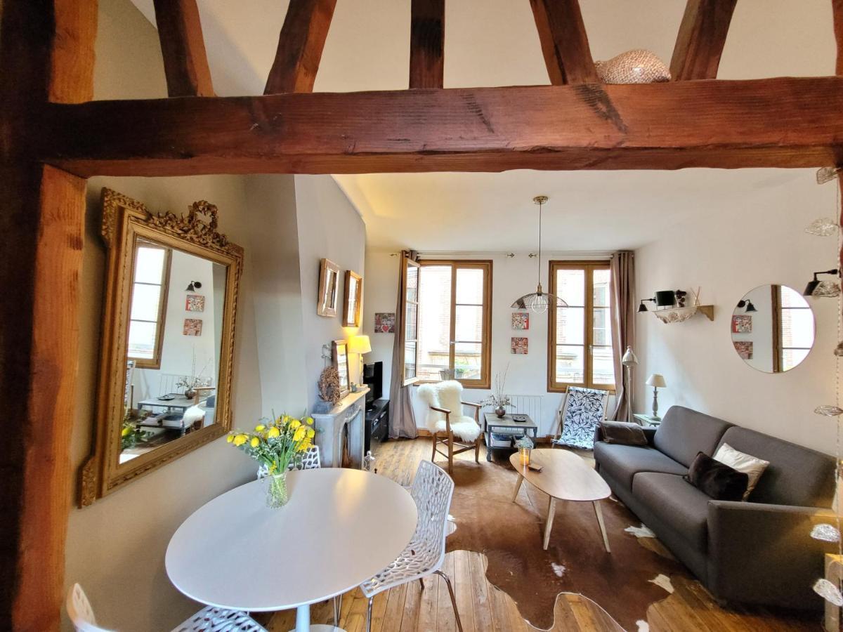 Le Valentin - Parking Prive - Coeur Historique Apartment Honfleur Luaran gambar